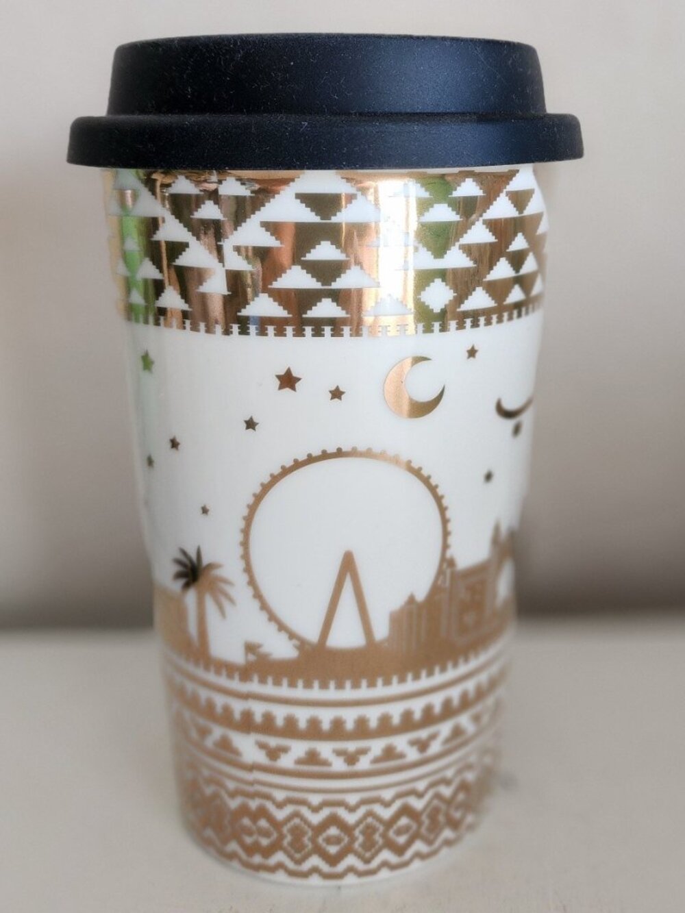 Awesome DUBAI Tumbler by Sadu Heritage New Condition Very Hard to Find! MINTY